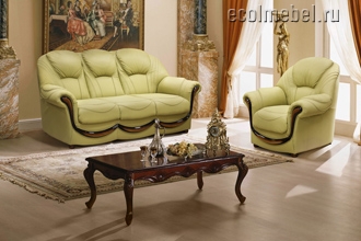 Диван и кресло Дельта - белорусская мебель в итальянском стиле.