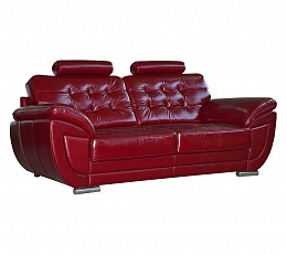 Трехместный кожаный диван Редфорд