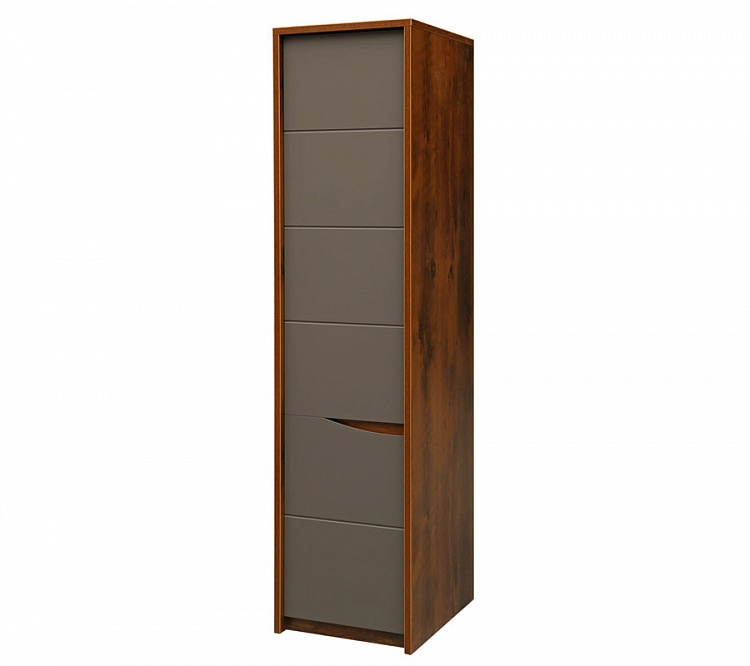 Шкаф для одежды Монако (Дуб Саттер+Серый Мокко)