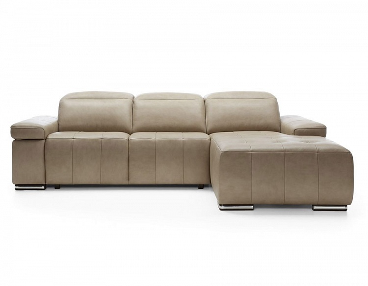 Угловой диван-кровать Domo в коже