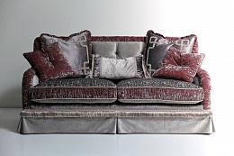 Двухместный диван PARIS Classic в ткани