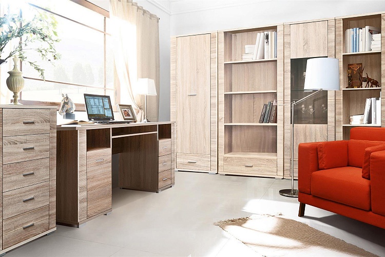 Мебель для кабинета Гресс (Дуб Сонома)