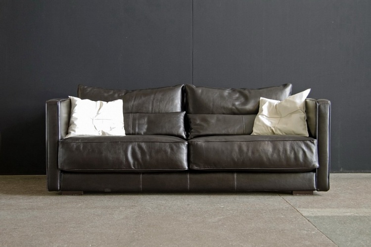 Двухместный кожаный диван VOGUE Modern