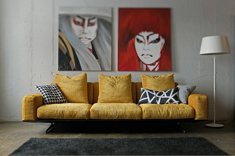 Трехместный диван DISCOVERY Modern в ткани