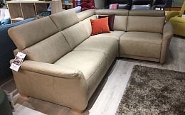 Угловой диван Calpe (кожа Vintage G-910)