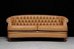 Двухместный диван MIO Classic в коже