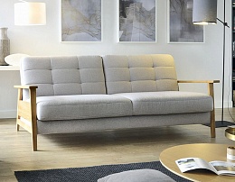 Трехместный диван-кровать Olaf в ткани