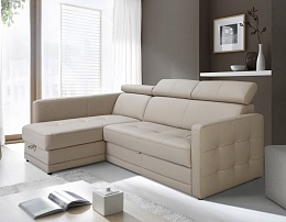 Угловой диван-кровать ARLES в коже